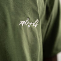 BASE FLOW - T-SHIRT OLIVE GREEN