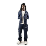 BASE FLOW ZIP-HOODIE - SWEATPANTS | FRENCH NAVY - 10%
