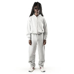BASE FLOW ZIP-HOODIE - SWEATPANTS | GREY - 10%