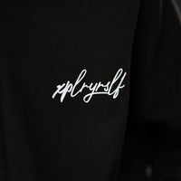 BASE FLOW ZIP-HOODIE BLACK