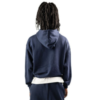 BASE FLOW ZIP-HOODIE FRENCH NAVY