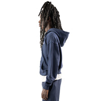 BASE FLOW ZIP-HOODIE FRENCH NAVY