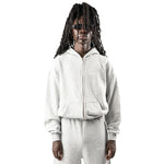 BASE FLOW ZIP-HOODIE GREY