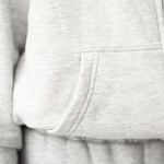 BASE FLOW ZIP-HOODIE GREY
