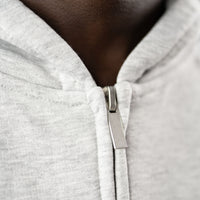 BASE FLOW ZIP-HOODIE GREY